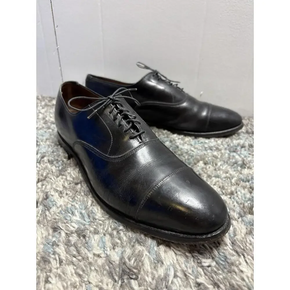 Allen Edmonds Shoes Men 10.5 C Park Avenue Dress Career Corporate Office Cap Toe